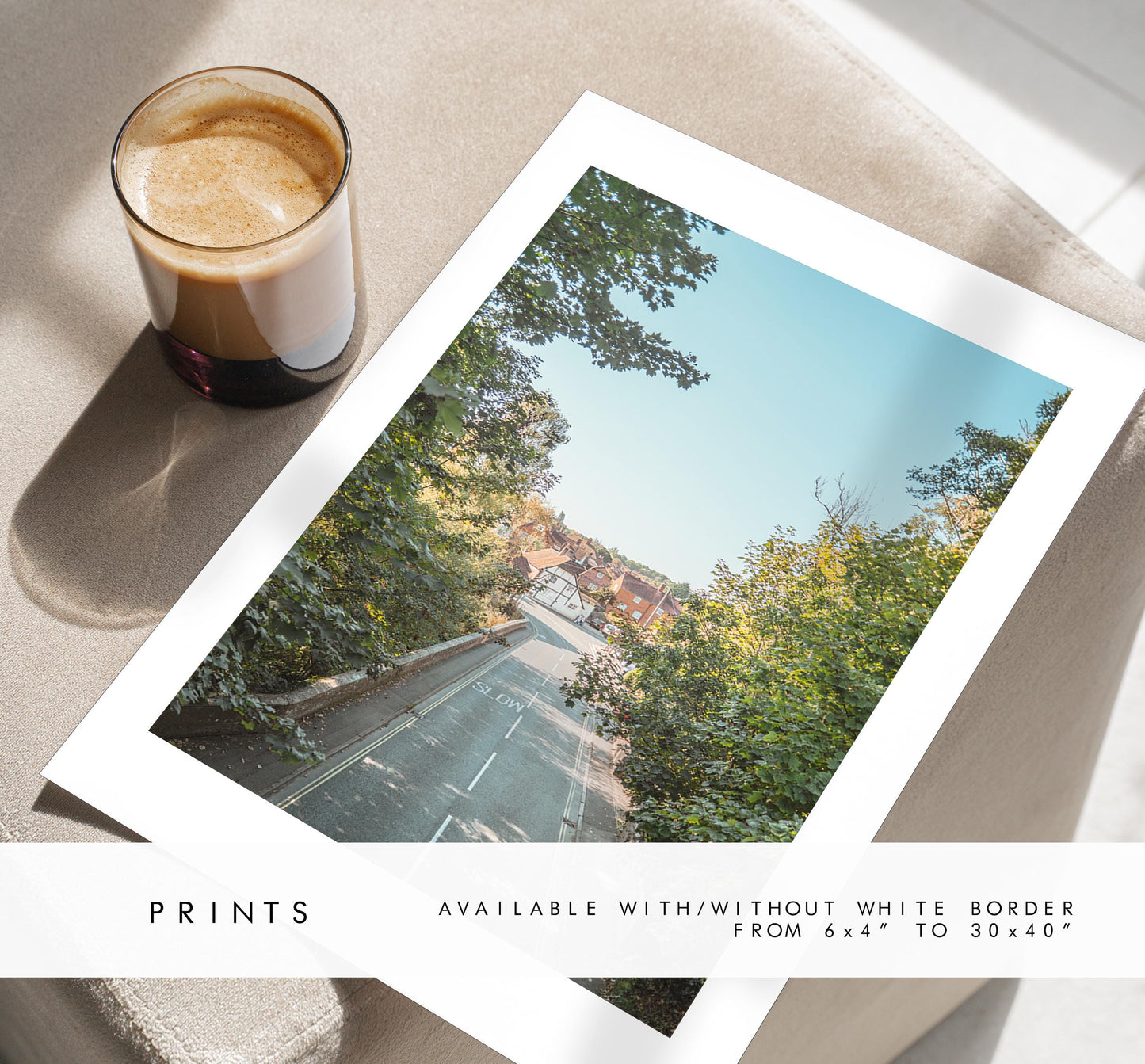 Wickham Photography Print - Hampshire Photography Prints - Wall Art -  Frame and Canvas Options - Portrait  - UK