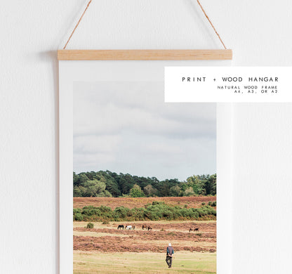 New Forest Photography Print - Hampshire Photography Prints - Wall Art -  Frame and Canvas Options - Portrait  - UK