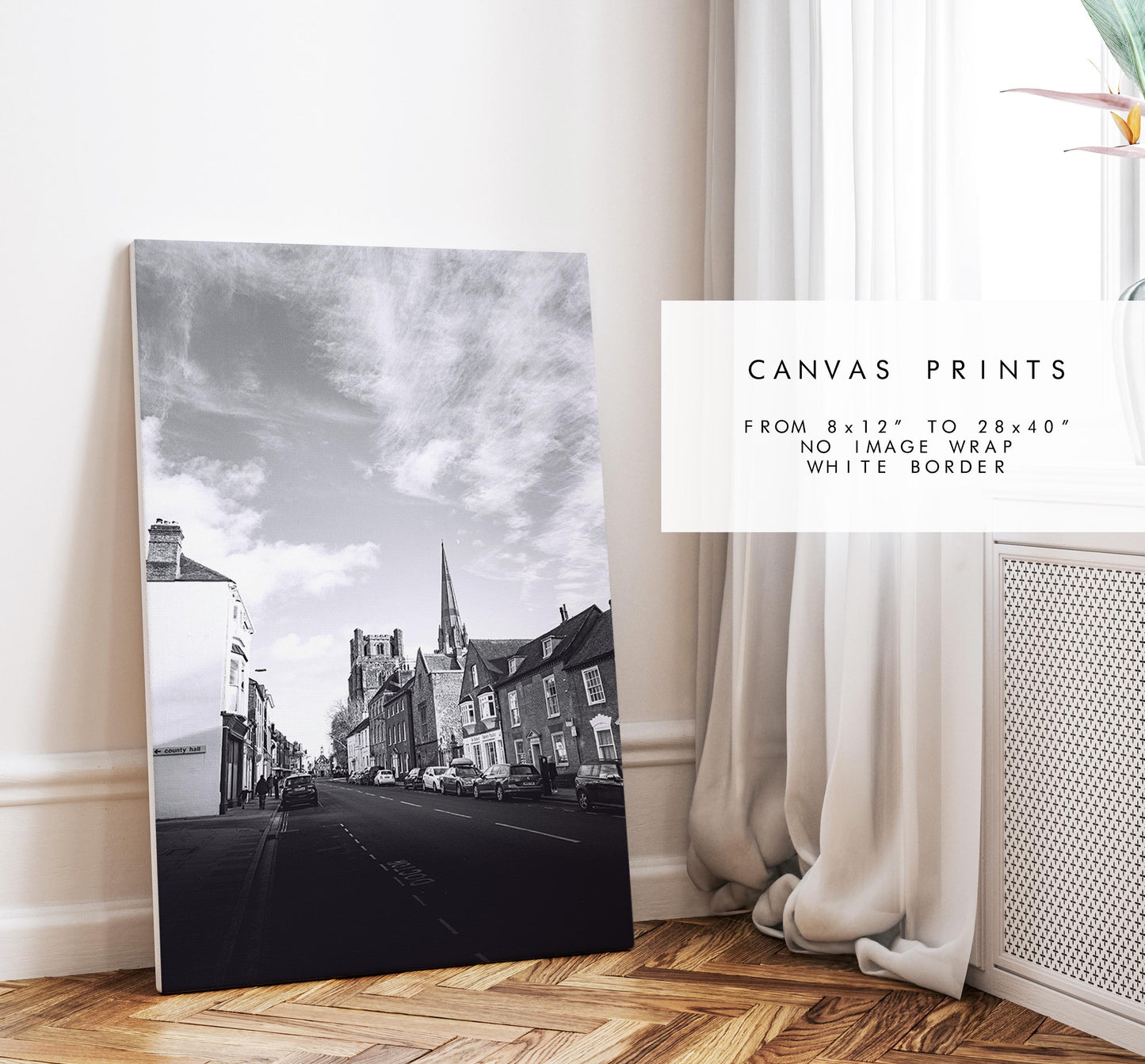 Chichester Photography Print - West Sussex Photography Prints - Wall Art -  Frame and Canvas Options - Portrait  - UK