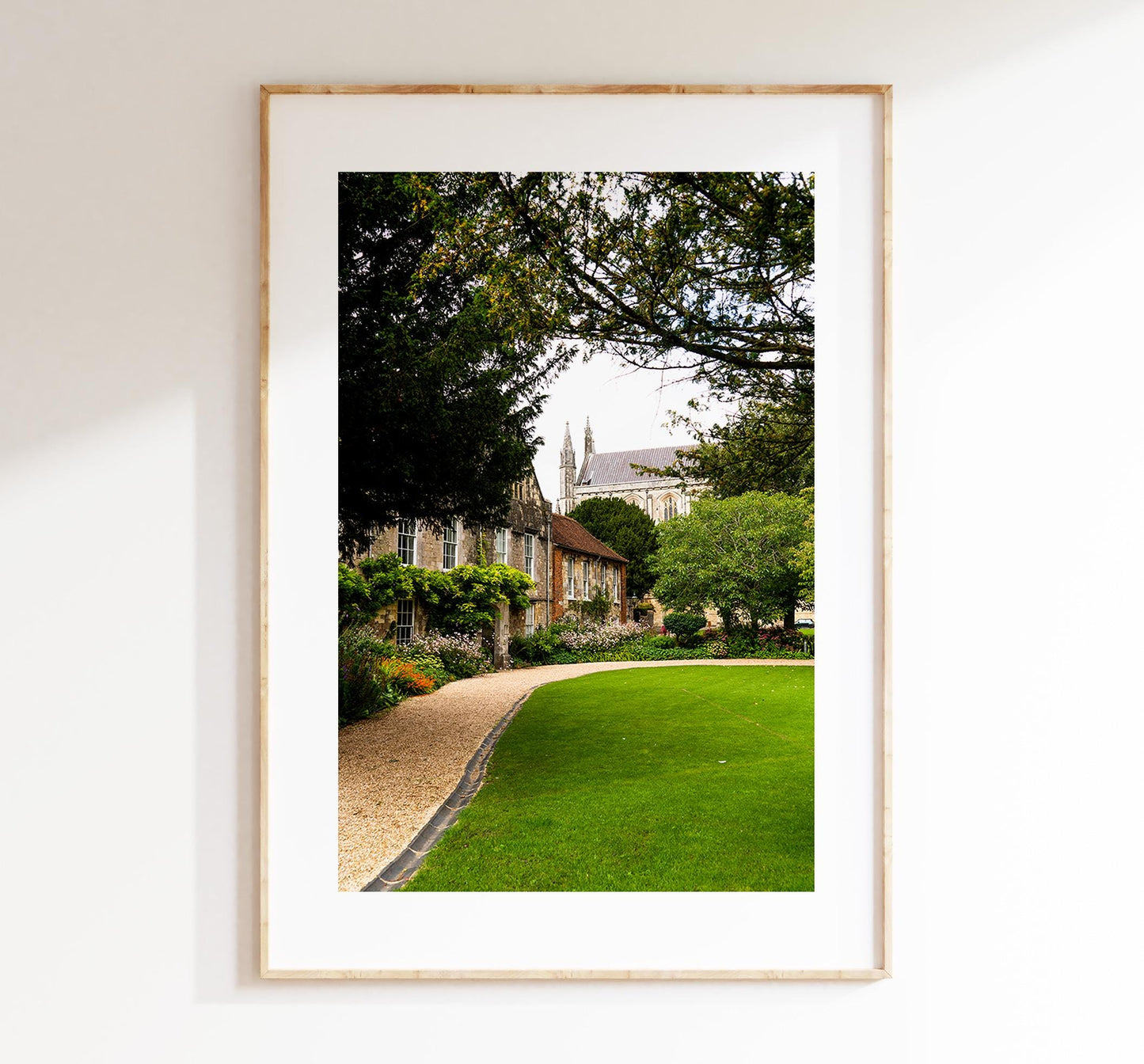 Winchester Cathedral Photography Print - Hampshire Photography Prints - Wall Art -  Frame and Canvas Options - Portrait  - UK