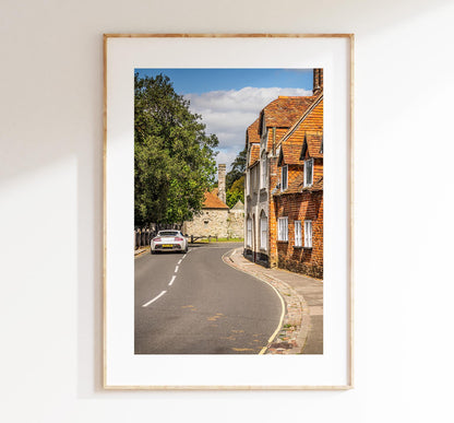Beaulieu Village Photography Print - Hampshire Photography Prints - Wall Art -  Frame and Canvas Options - Portrait  - UK