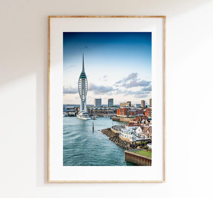 Portsmouth Print -  Photography Print - Portsmouth and Southsea Prints - Wall Art -  Frame and Canvas Options - Portrait
