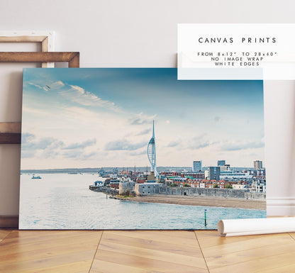 Portsmouth Print - Photography Print - Portsmouth and Southsea Prints - Wall Art -  Frame and Canvas Options - Landscape