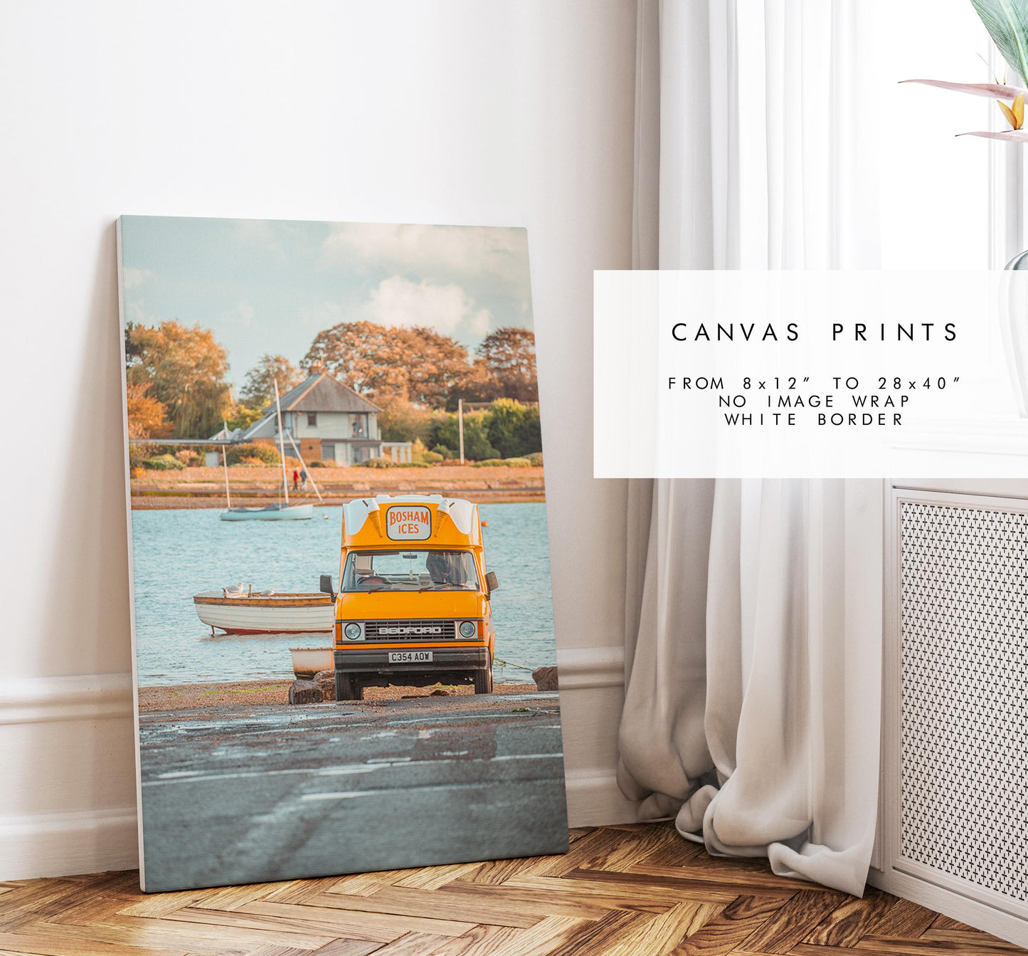 Bosham Photography Print - West Sussex Photography Prints - Wall Art -  Frame and Canvas Options - Portrait  - UK