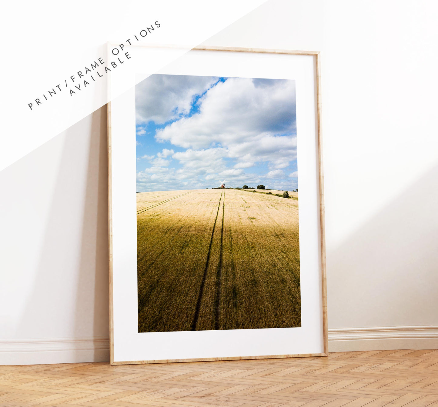 Halnaker Windmill Photography Print - West Sussex Photography Prints - Wall Art -  Frame and Canvas Options - Portrait  - UK