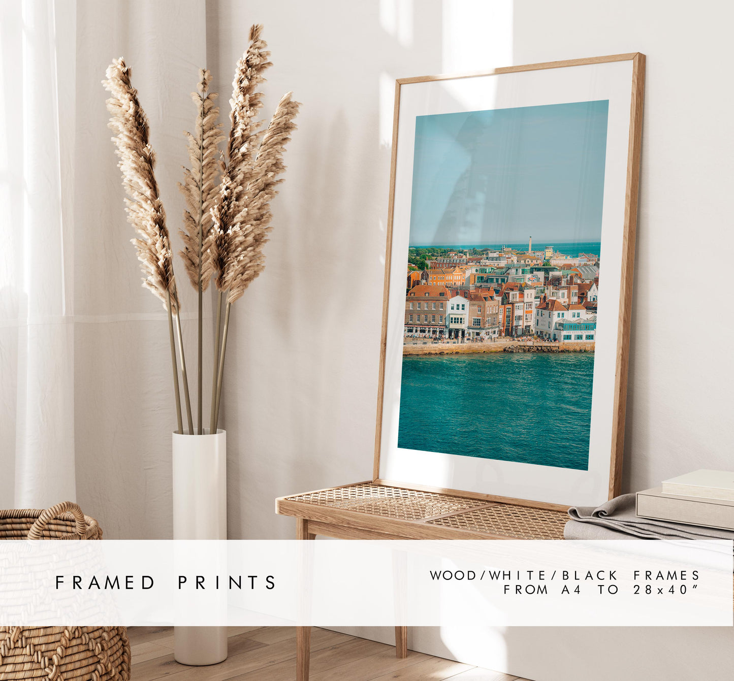 Old Portsmouth - Photography Print - Portsmouth and Southsea Prints - Wall Art -  Frame and Canvas Options - Portrait