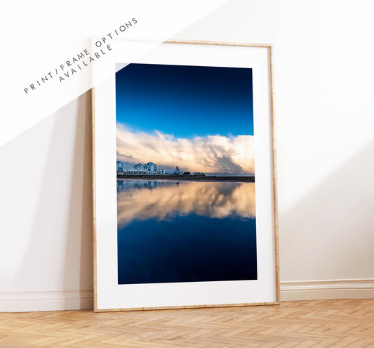 South Parade Pier - Photography Print - Portsmouth and Southsea Prints - Wall Art -  Frame and Canvas Options - Portrait