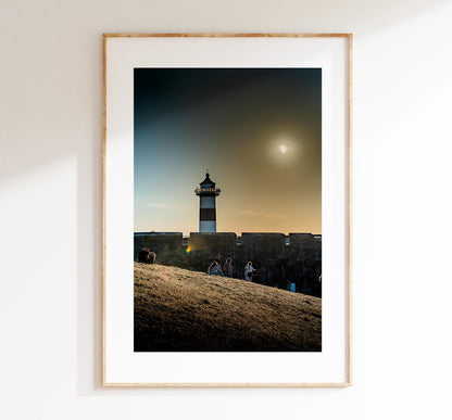 Southsea Eclipse - Photography Print - Portsmouth and Southsea Prints - Wall Art -  Frame and Canvas Options -  Portrait