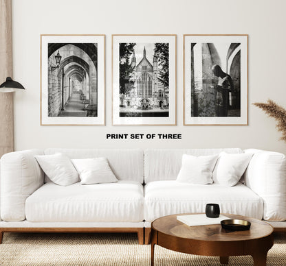 Winchester Black and White Print Set x3 - Prints or Framed Prints - Print Set of Three - Winchester Photography - Hampshire Photography