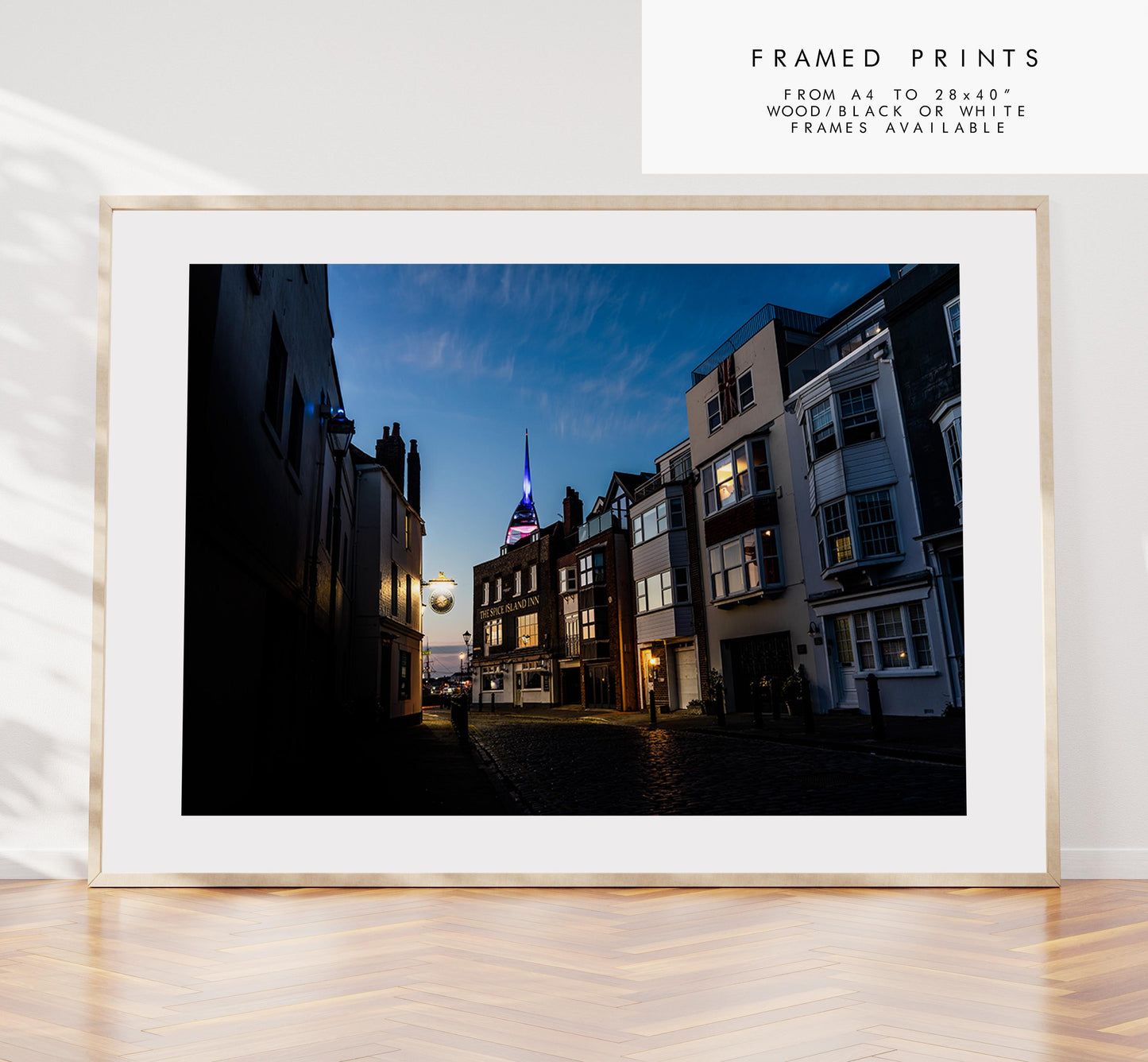 Old Portsmouth - Photography Print - Portsmouth and Southsea Prints - Wall Art -  Frame and Canvas Options - Landscape