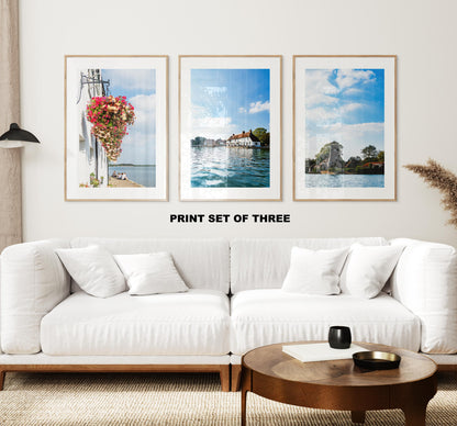 Langstone Print Set x3 - Prints or Framed Prints - Print Set of Three - Langstone Photography Prints - Hampshire Photography