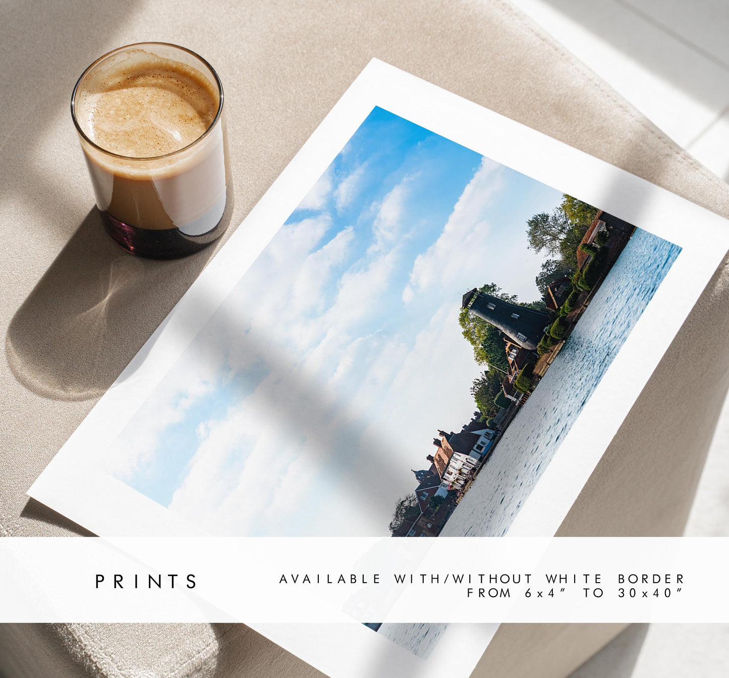 Langstone Photography Print - Hampshire Photography Prints - Wall Art -  Frame and Canvas Options - Landscape  - UK