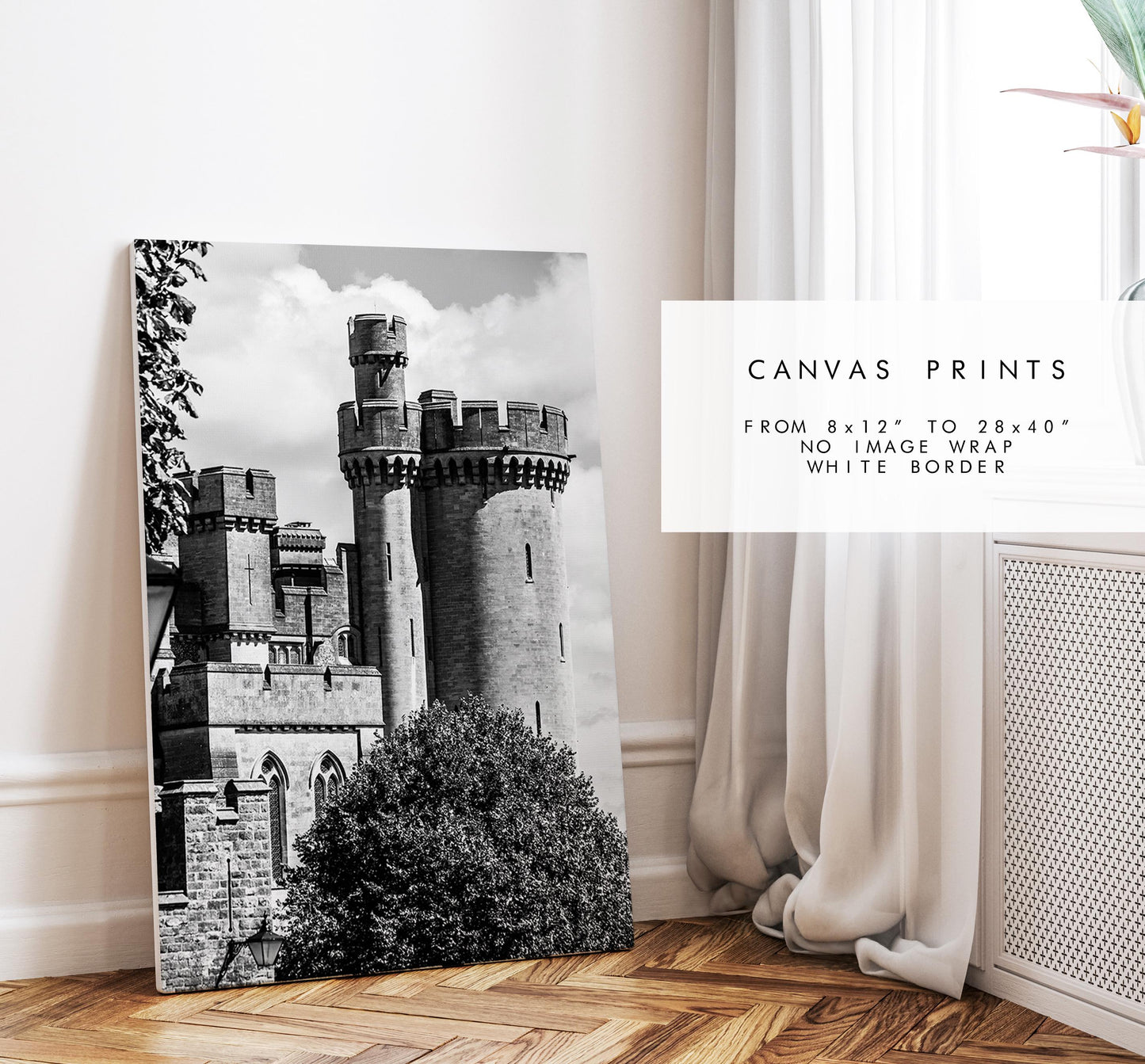 Arundel Photography Print - West Sussex Photography Prints - Wall Art -  Frame and Canvas Options - Portrait  - UK