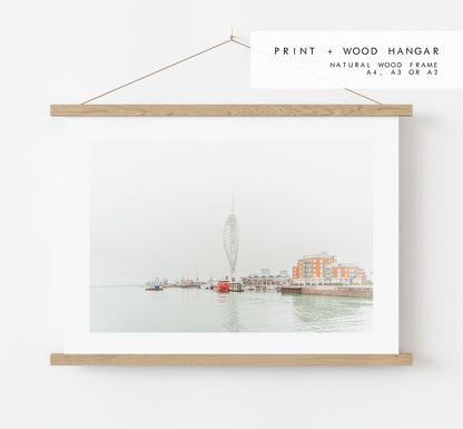 Spinnaker Tower - Photography Print - Portsmouth and Southsea Prints - Wall Art -  Frame and Canvas Options - Landscape