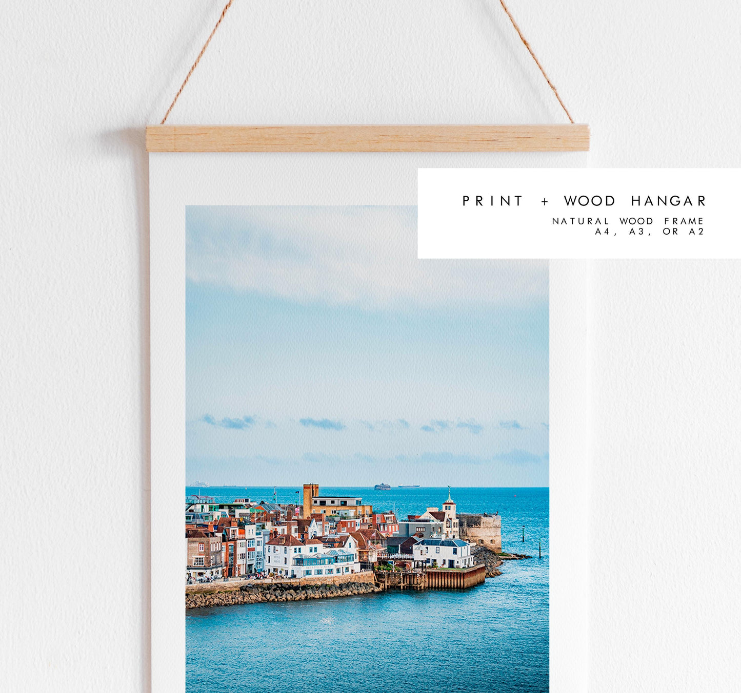 Old Portsmouth - Photography Print - Portsmouth and Southsea Prints - Wall Art -  Frame and Canvas Options - Portrait