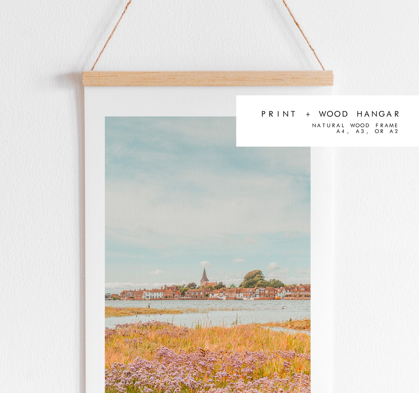 Bosham Print - West Sussex Photography Prints - Wall Art -  Frame and Canvas Options - Portrait  - UK