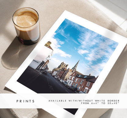 Chichester Photography Print - West Sussex Photography Prints - Wall Art -  Frame and Canvas Options - Portrait  - UK