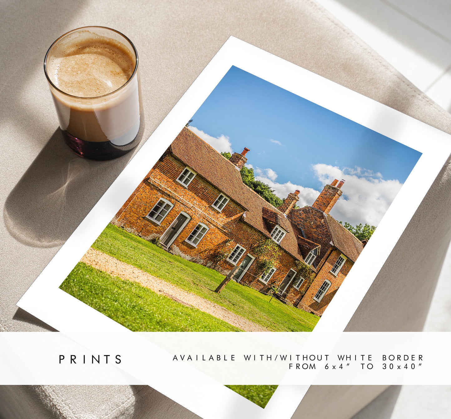 Bucklers Hard Photography Print - Hampshire Photography Prints - Wall Art -  Frame and Canvas Options - Portrait  - UK