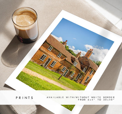 Bucklers Hard Photography Print - Hampshire Photography Prints - Wall Art -  Frame and Canvas Options - Portrait  - UK