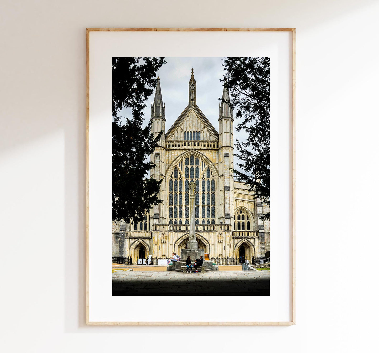 Winchester Cathedral Photography Print - Hampshire Photography Prints - Wall Art -  Frame and Canvas Options - Portrait  - UK