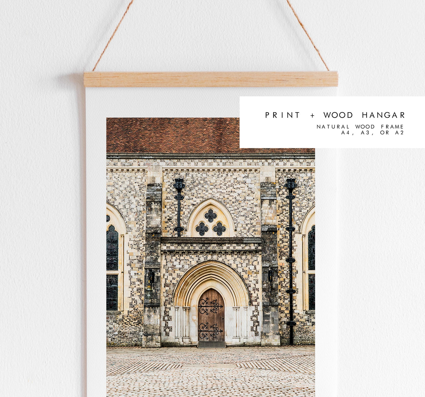 Winchester Great Hall Photography Print - Hampshire Photography Prints - Wall Art -  Frame and Canvas Options - Portrait  - UK