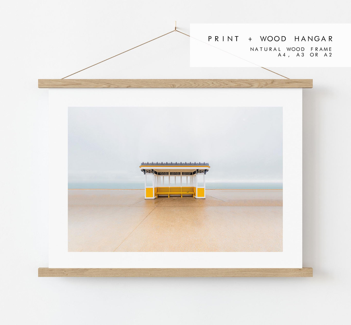 Southsea Shelters - Photography Print - Portsmouth and Southsea Prints - Wall Art -  Frame and Canvas Options - Landscape