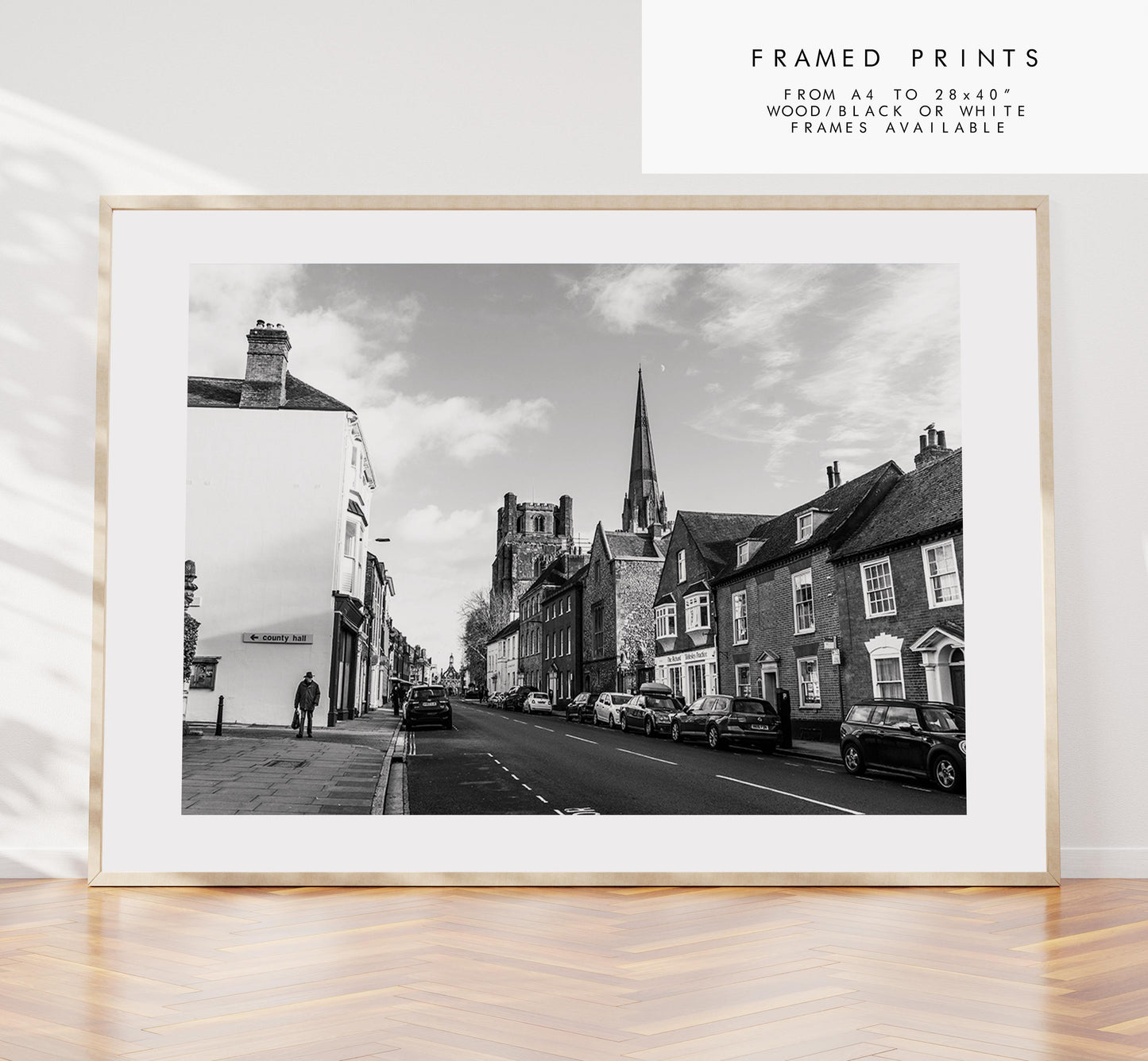 Chichester Photography Print - West Sussex Photography Prints - Wall Art -  Frame and Canvas Options - Landscape  - UK