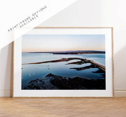 Hurst Spit Photography Print - Hampshire Photography Prints - Wall Art -  Frame and Canvas Options - Landscape  - UK