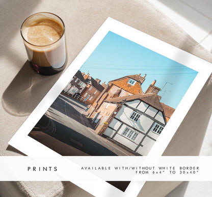 Wickham Photography Print - Hampshire Photography Prints - Wall Art -  Frame and Canvas Options - Portrait  - UK