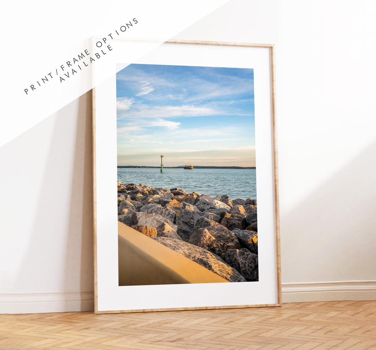 Southsea Seafront - Photography Print - Portsmouth and Southsea Prints - Wall Art -  Frame and Canvas Options -  Portrait
