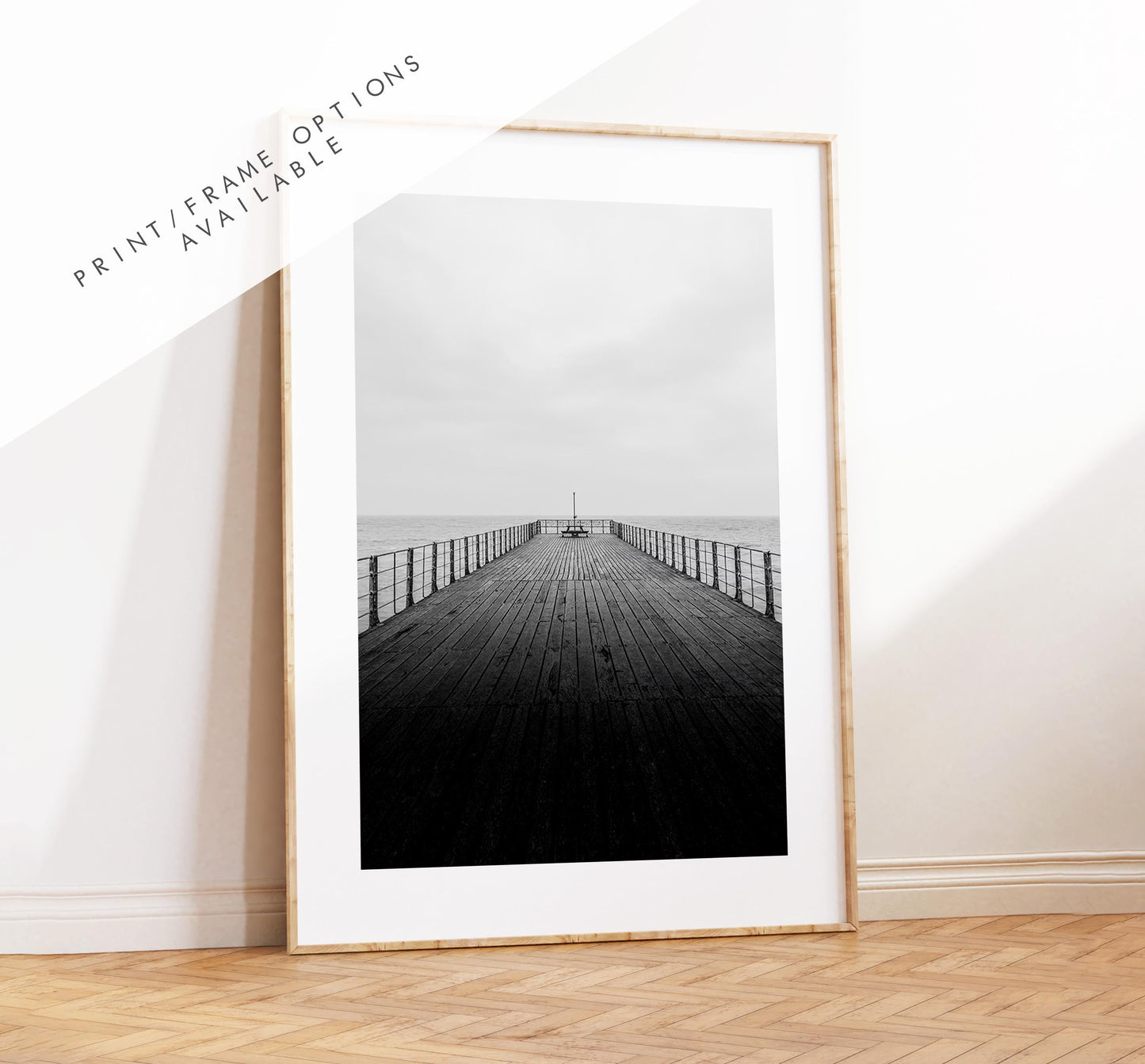 Bognor Regis Pier Photography Print - West Sussex Photography Prints - Wall Art -  Frame and Canvas Options - Portrait  - UK