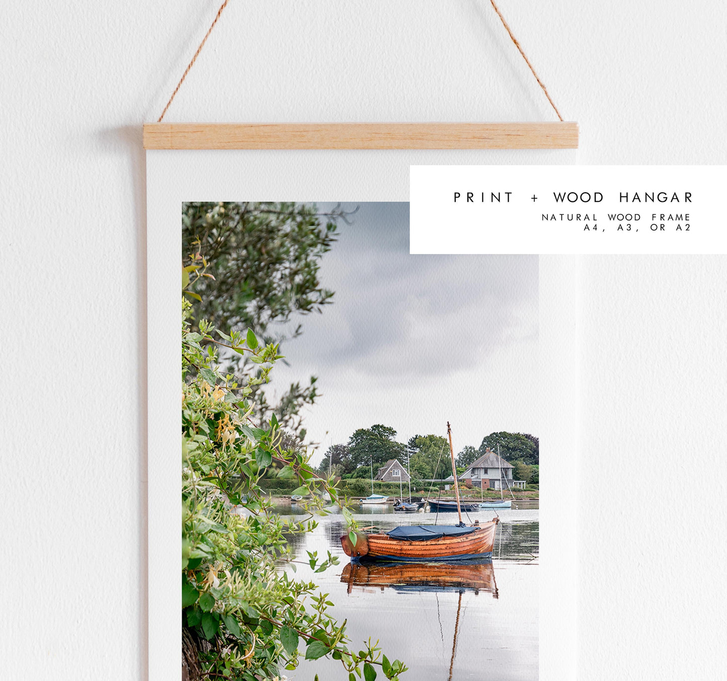 Bosham Photography Print - West Sussex Photography Prints - Wall Art -  Frame and Canvas Options - Portrait  - UK