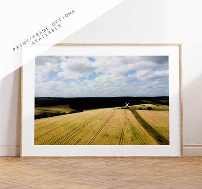 Halnaker Windmill Photography Print - West Sussex Photography Prints - Wall Art -  Frame and Canvas Options - Landscape  - UK