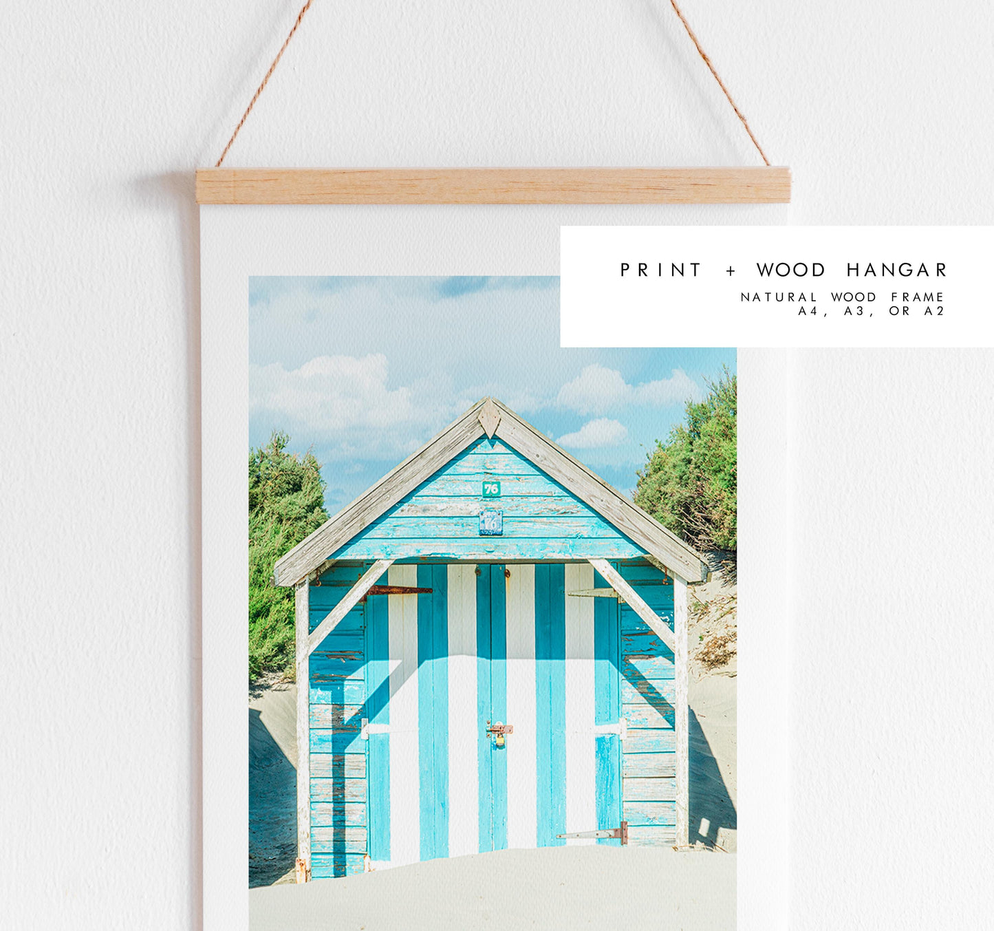 West Wittering Photography Print - West Sussex Photography Prints - Wall Art -  Frame and Canvas Options - Portrait  - UK