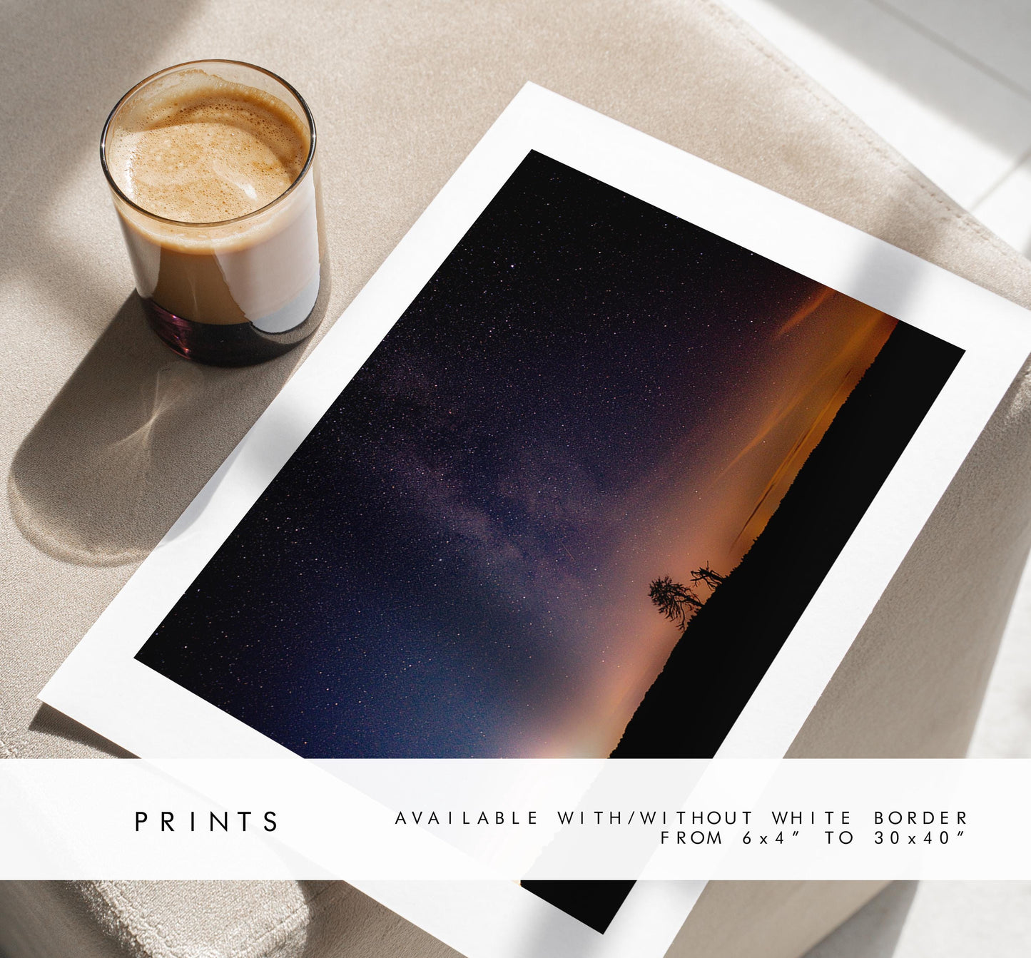 Night Sky Photography Print - New Forest - Hampshire Photography Prints - Wall Art -  Frame and Canvas Options - Landscape  - UK