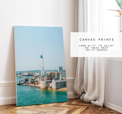 Spinnaker Tower - Photography Print - Portsmouth and Southsea Prints - Wall Art -  Frame and Canvas Options - Portrait