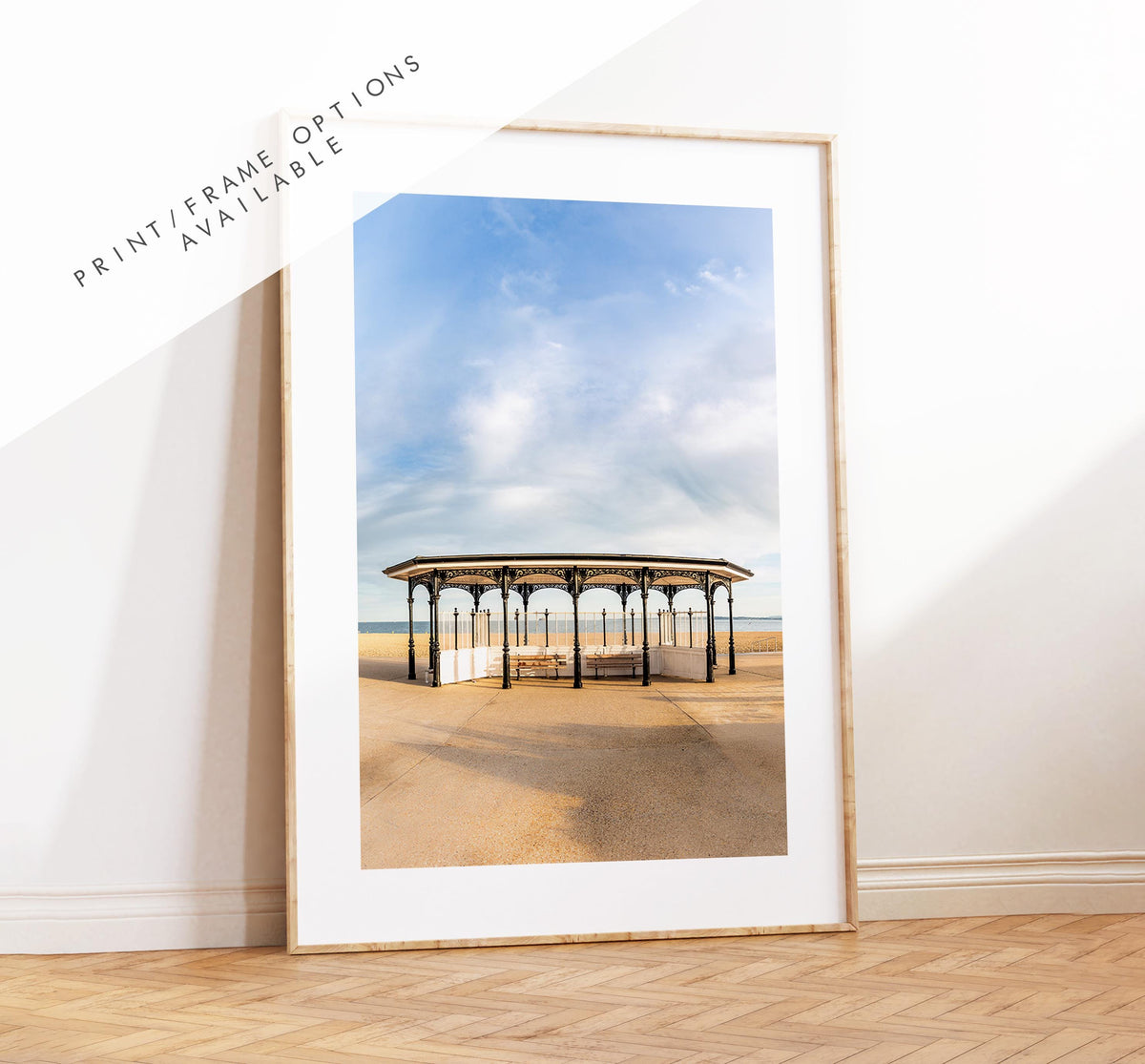 Southsea Promenade - Photography Print - Portsmouth and Southsea Prints - Wall Art -  Frame and Canvas Options -  Portrait