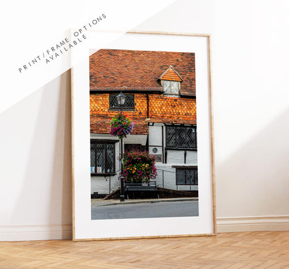 Midhurst Photography Print - West Sussex Photography Prints - Wall Art -  Frame and Canvas Options - Portrait  - UK