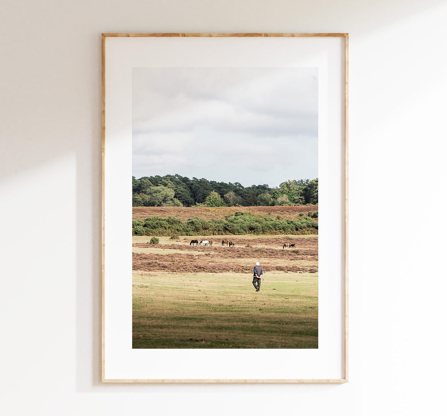 New Forest Photography Print - Hampshire Photography Prints - Wall Art -  Frame and Canvas Options - Portrait  - UK
