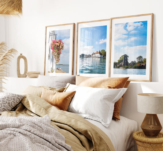 Langstone Print Set x3 - Prints or Framed Prints - Print Set of Three - Langstone Photography Prints - Hampshire Photography