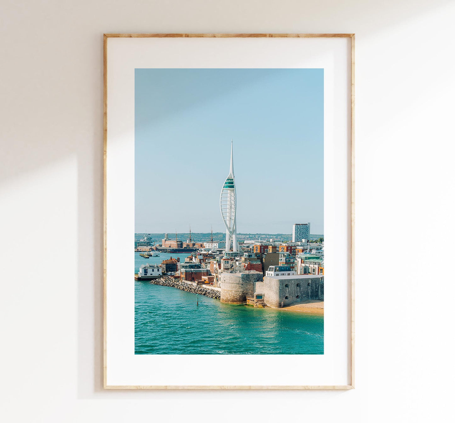 Spinnaker Tower - Photography Print - Portsmouth and Southsea Prints - Wall Art -  Frame and Canvas Options - Portrait