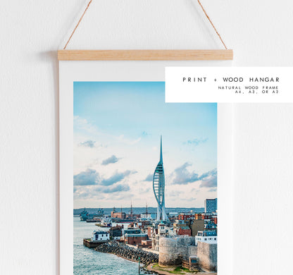 Portsmouth Print -  Photography Print - Portsmouth and Southsea Prints - Wall Art -  Frame and Canvas Options - Portrait