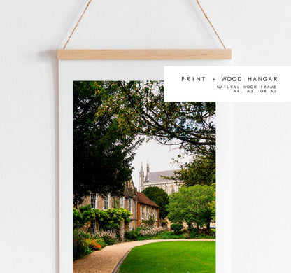 Winchester Cathedral Photography Print - Hampshire Photography Prints - Wall Art -  Frame and Canvas Options - Portrait  - UK