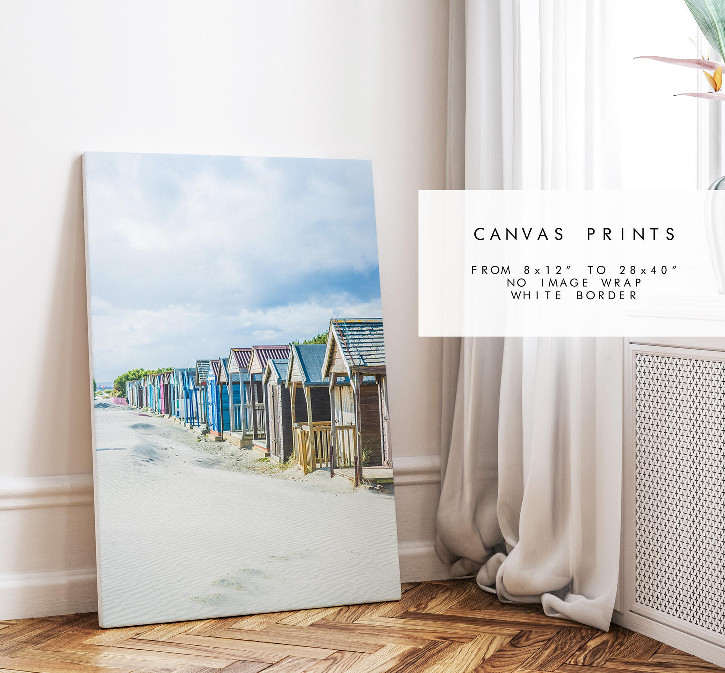 West Wittering Photography Print - West Sussex Photography Prints - Wall Art -  Frame and Canvas Options - Portrait  - UK