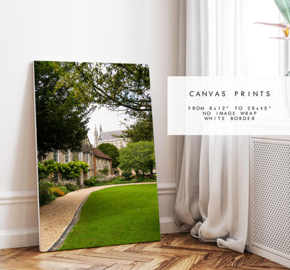 Winchester Cathedral Photography Print - Hampshire Photography Prints - Wall Art -  Frame and Canvas Options - Portrait  - UK