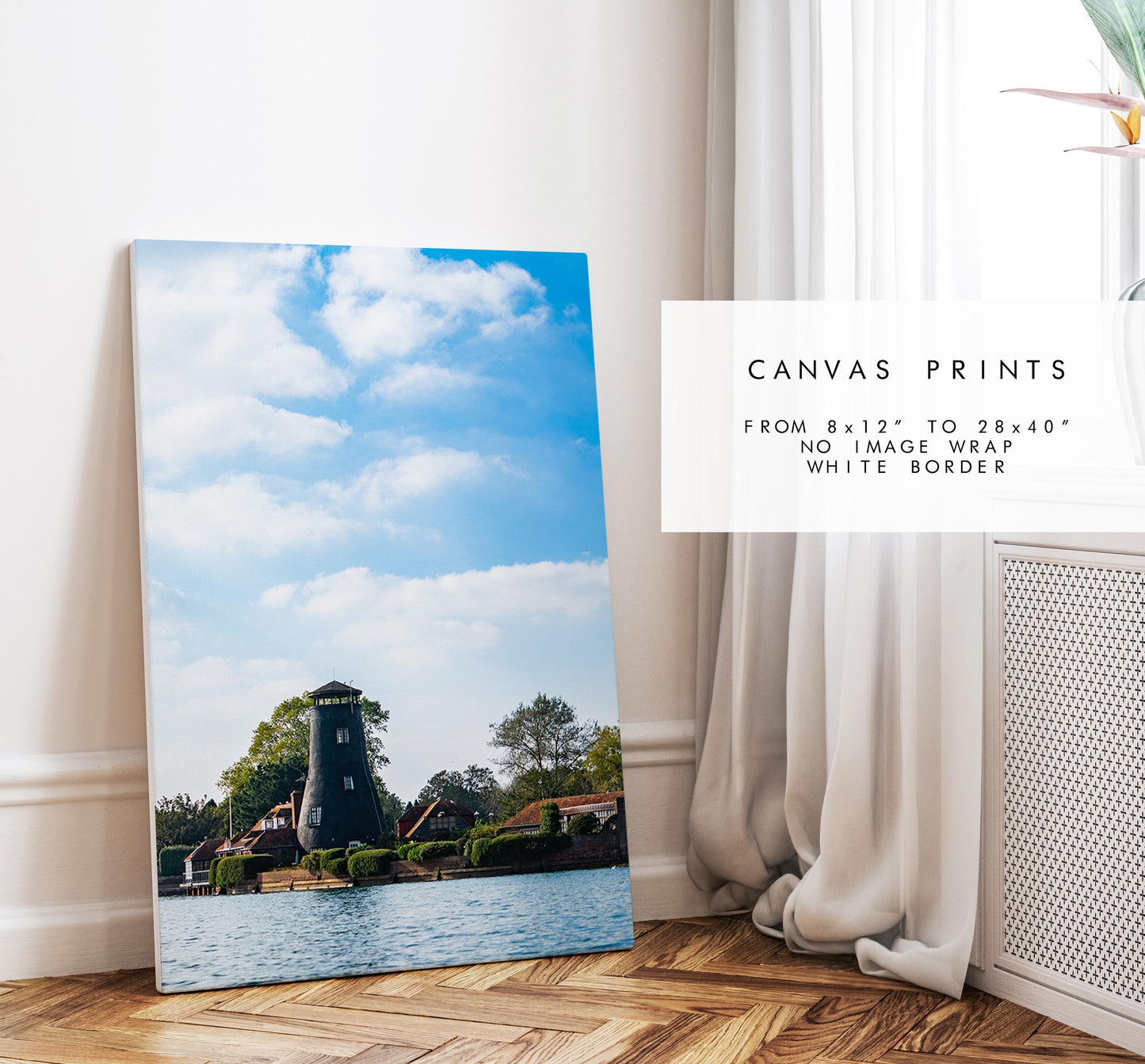 Langstone Photography Print - Hampshire Photography Prints - Wall Art -  Frame and Canvas Options - Portrait  - UK
