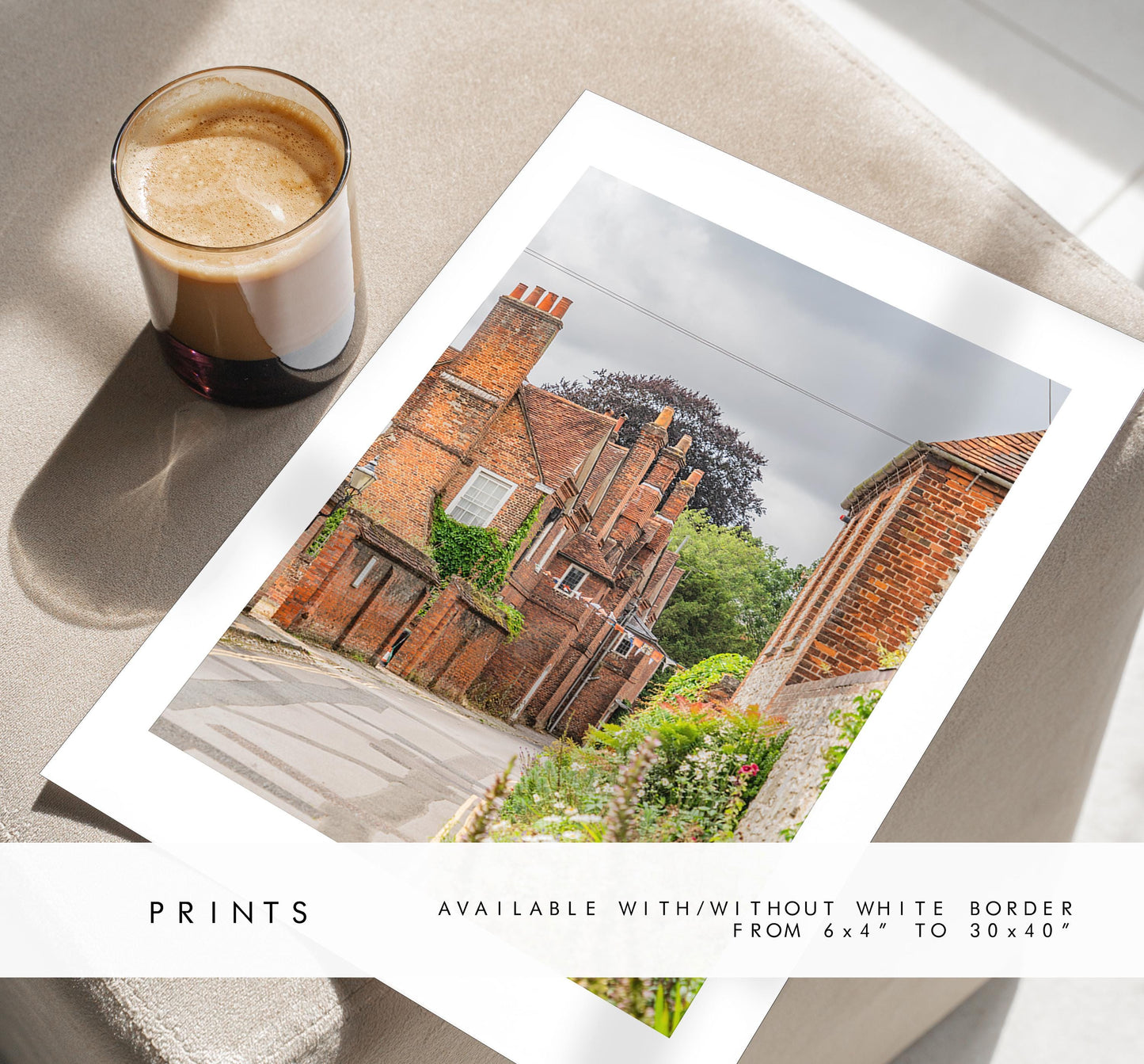 Winchester Photography Print - Hampshire Photography Prints - Wall Art -  Frame and Canvas Options - Portrait  - UK