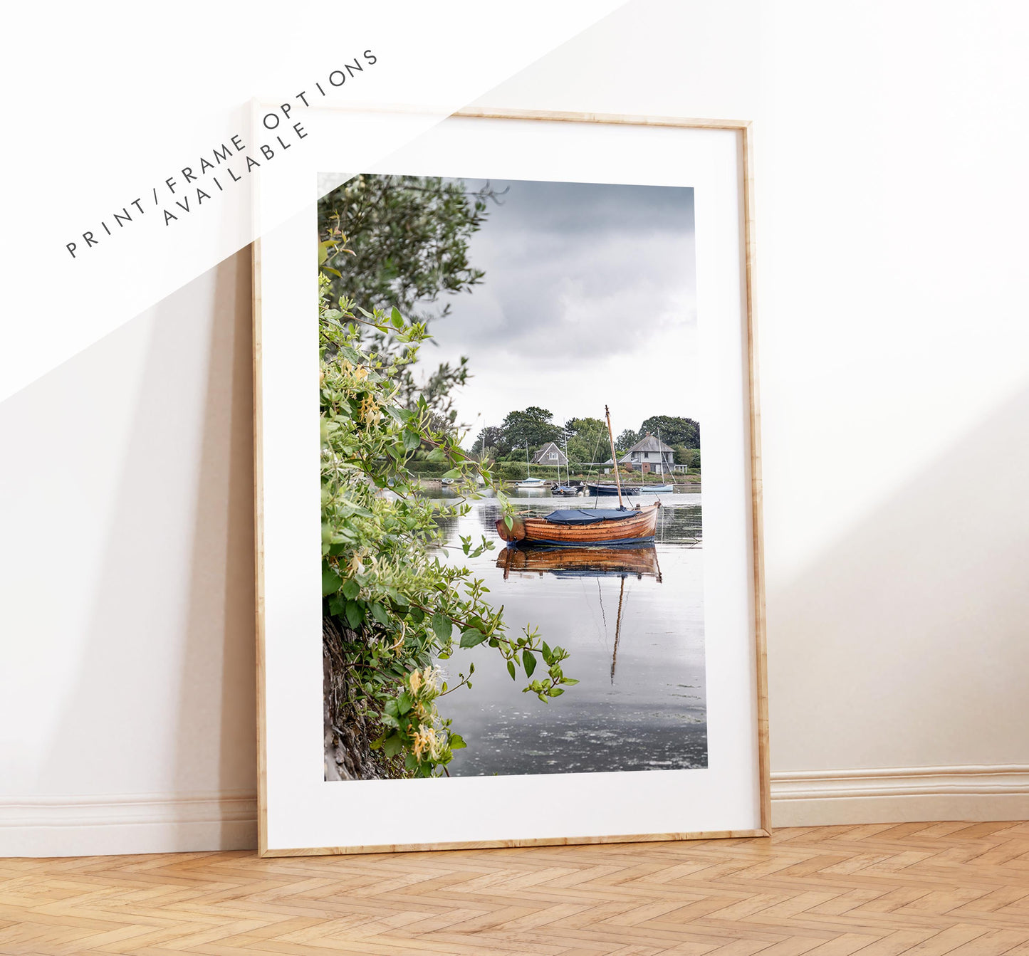 Bosham Photography Print - West Sussex Photography Prints - Wall Art -  Frame and Canvas Options - Portrait  - UK