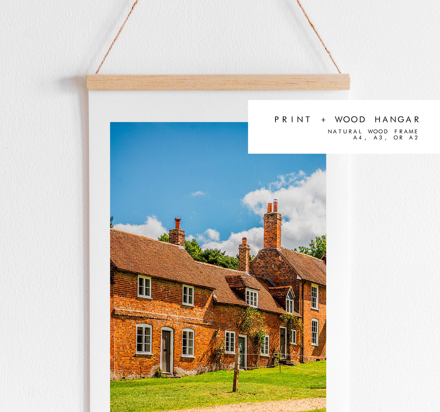 Bucklers Hard Photography Print - Hampshire Photography Prints - Wall Art -  Frame and Canvas Options - Portrait  - UK