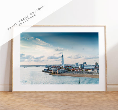 Portsmouth Print - Photography Print - Portsmouth and Southsea Prints - Wall Art -  Frame and Canvas Options - Landscape